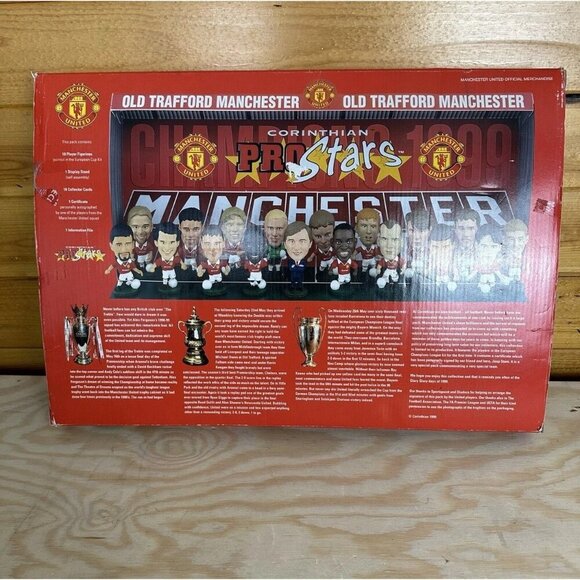 Figure Corinthian Pro Stars Manchester United Treble Winners Celebration Pack - Picture 3 of 8